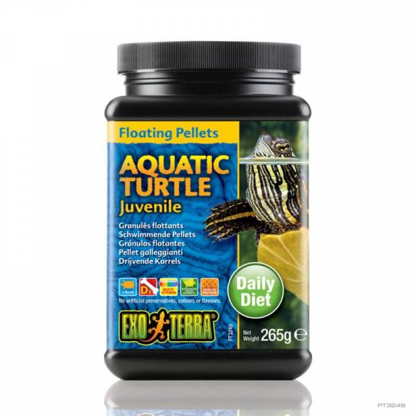 FLOATING PELLETS AQUATIC TURTLE JUVENILE 9.3 OZ – 265 G